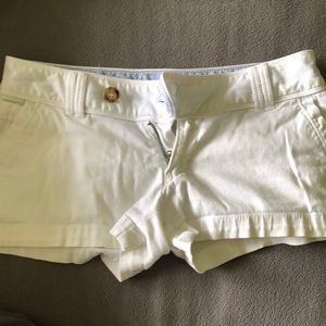 White Red Camel shorts